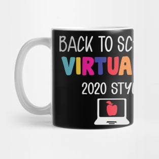 back to school virtually 2020 style Mug